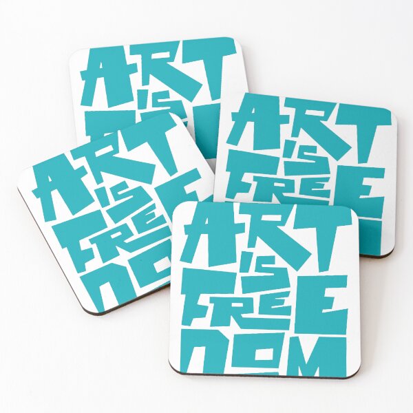 Item preview, Art Is Freedom Typography designed and sold by andry01.