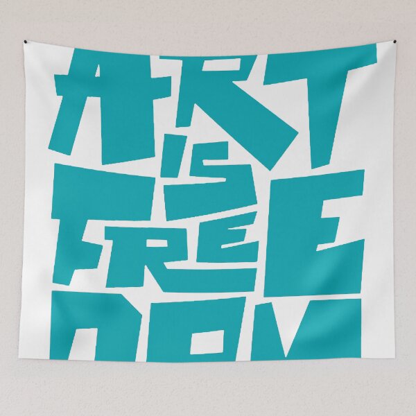 Item preview, Art Is Freedom Typography designed and sold by andry01.