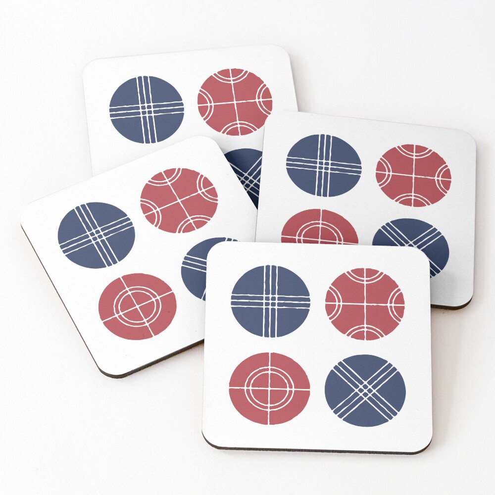 Item preview, Coasters (Set of 4) designed and sold by PaperbackDesign.