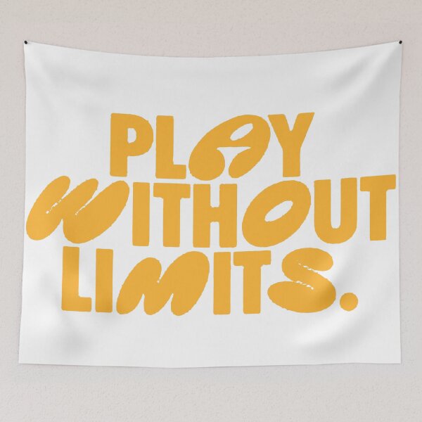 Item preview, Play Without Limits Typography designed and sold by andry01.
