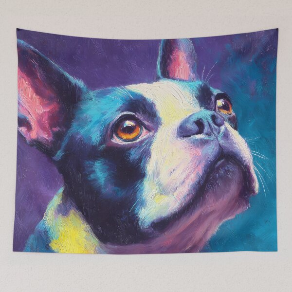 Item preview, Boston Terrier Graphic Pop Art Illustration designed and sold by AutoPopStudio.