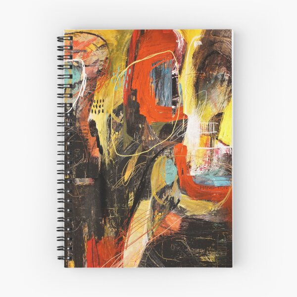 Aperçu de l'œuvre Le feu de la famille - Peinture abstraite créée et vendue par Wade Hate Hampton.