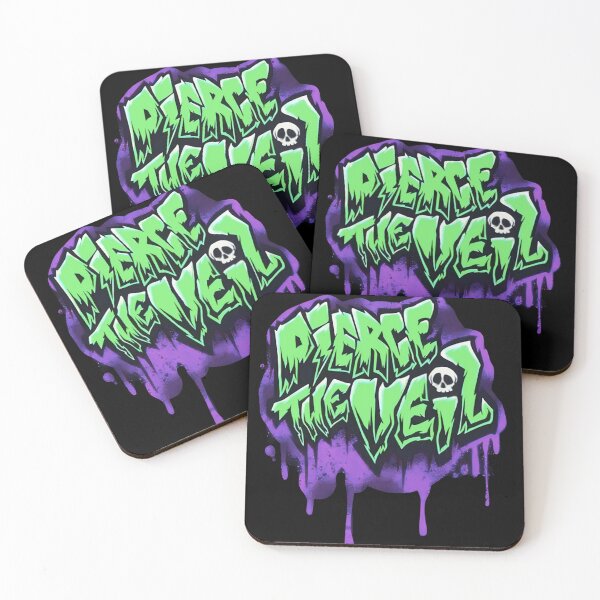 Item preview, Pierce the Veil green purple logo designed and sold by Windowsill3.