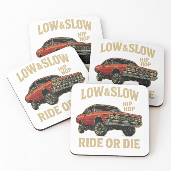 Item preview, Low & Slow Ride – Hip Hop Car Culture Design designed and sold by MeixGraphics.