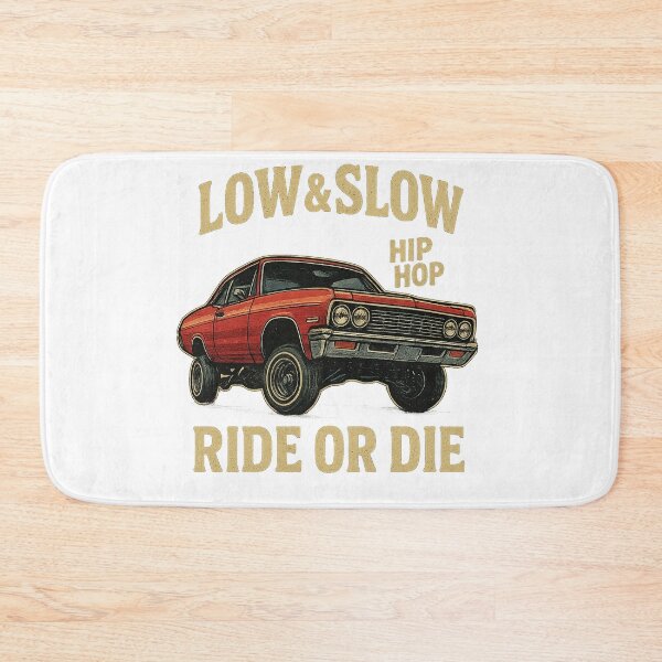 Item preview, Low & Slow Ride – Hip Hop Car Culture Design designed and sold by MeixGraphics.