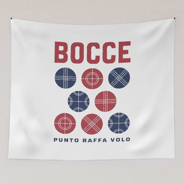Item preview, Bocce: Punto, Raffa, Volo designed and sold by PaperbackDesign.