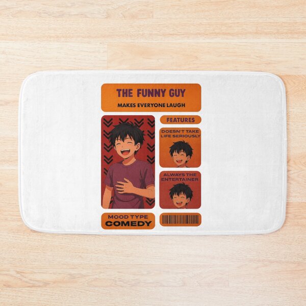 Item preview, Funny Anime Guy Aesthetic | Comedy Mood Design designed and sold by SoulFlex.
