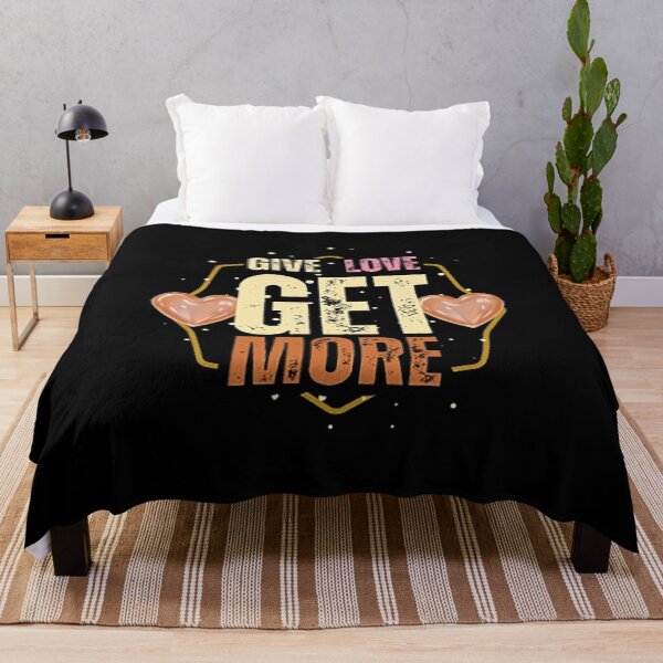 Item preview, Give Love Get More – Kindness & Gratitude Quote designed and sold by MR-GOLDEN.