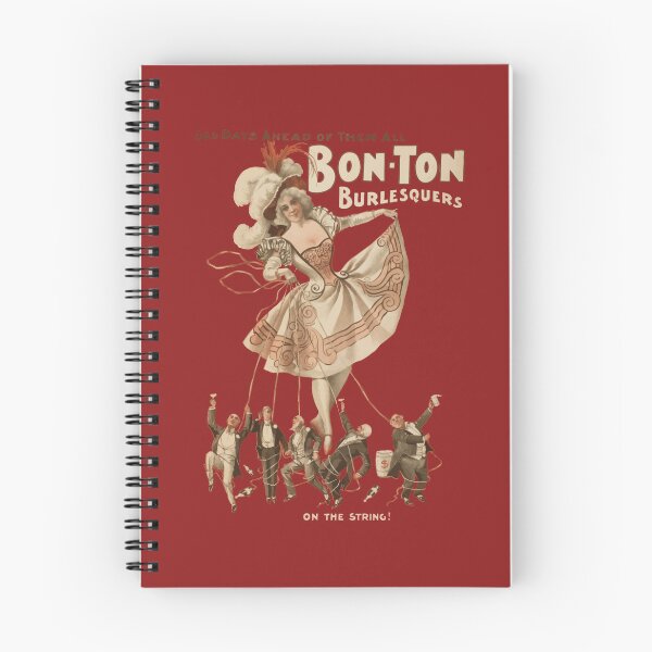 Item preview, Bon-Ton Etiquette Burlesque Vintage Poster Illustration designed and sold by taiche.