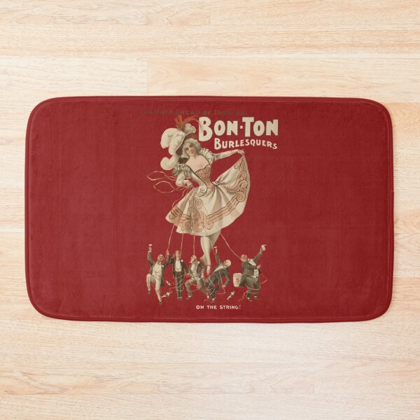 Item preview, Bon-Ton Etiquette Burlesque Vintage Poster Illustration designed and sold by taiche.