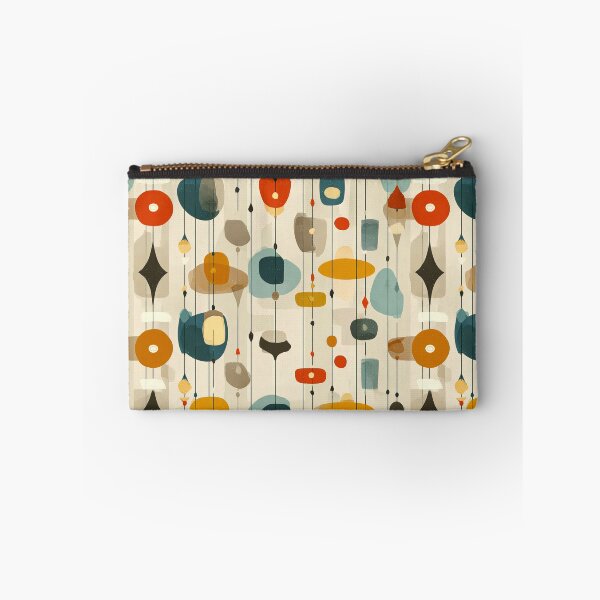 Item preview, Mid-Century Modern Abstract Shapes Pattern designed and sold by Kybruno's Creations.