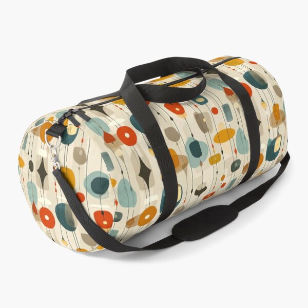 Item preview, Mid-Century Modern Abstract Shapes Pattern designed and sold by Kybruno's Creations.
