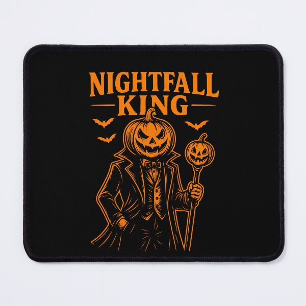 Item preview, Nightfall King – Pumpkin Head Halloween Design designed and sold by ArcadiaSilence.