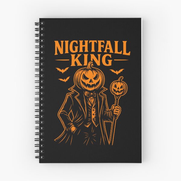 Item preview, Nightfall King – Pumpkin Head Halloween Design designed and sold by ArcadiaSilence.