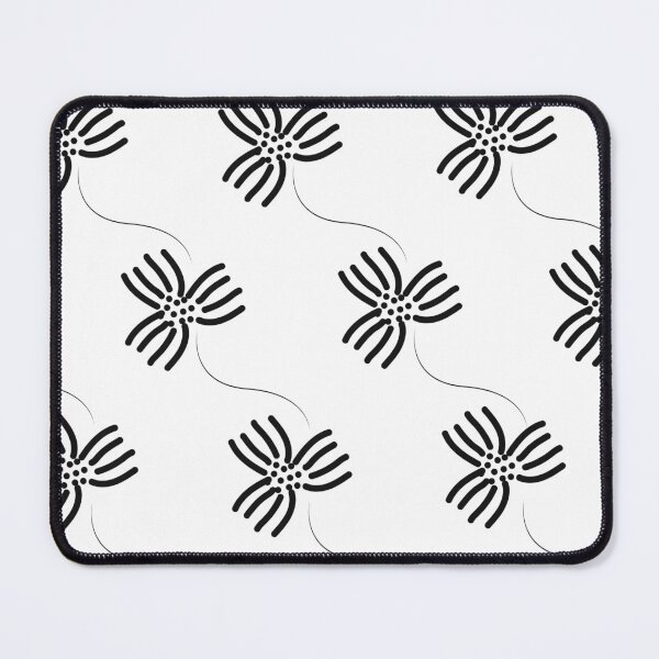 Item preview, Elegant Minimalist Black Floral pattern designed and sold by KyappeMoopa.