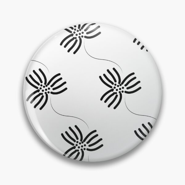 Item preview, Elegant Minimalist Black Floral pattern designed and sold by KyappeMoopa.