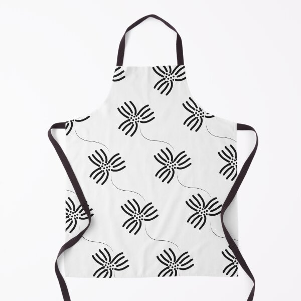 Item preview, Elegant Minimalist Black Floral pattern designed and sold by KyappeMoopa.