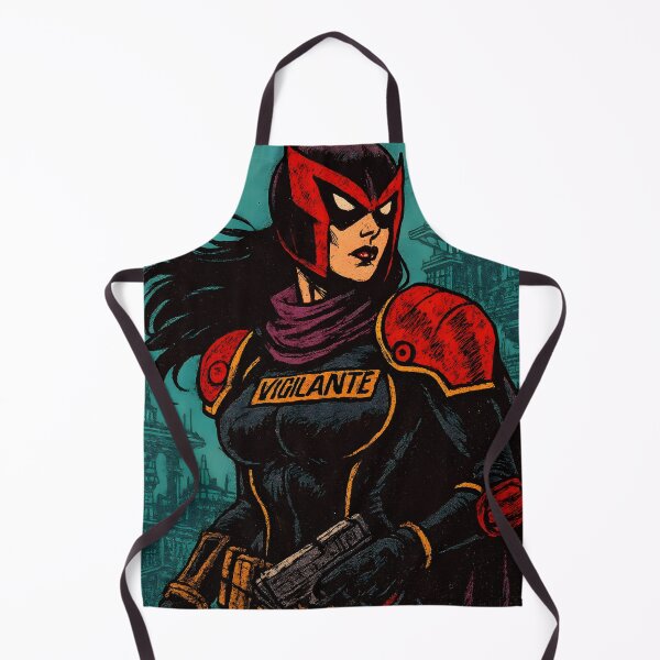Item preview, Cyber‑Judge – Futuristic Vigilante Rival in the Neo‑Lawman Universe designed and sold by WhisperFrame.