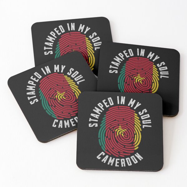 Item preview, Stamped in My Soul Cameroon Flag Design Cameroonian Pride designed and sold by chrisrivait.