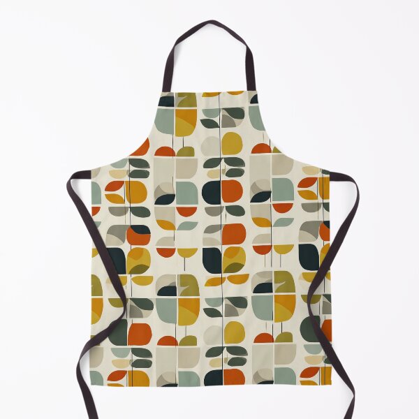 Item preview, Mid-Century Modern Abstract Shapes Pattern 3 designed and sold by Kybruno's Creations.