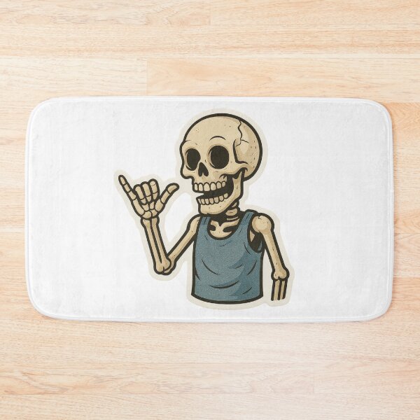 Item preview, Skeleton Shaka gesture, Chill Vibes designed and sold by BrinaandPops.