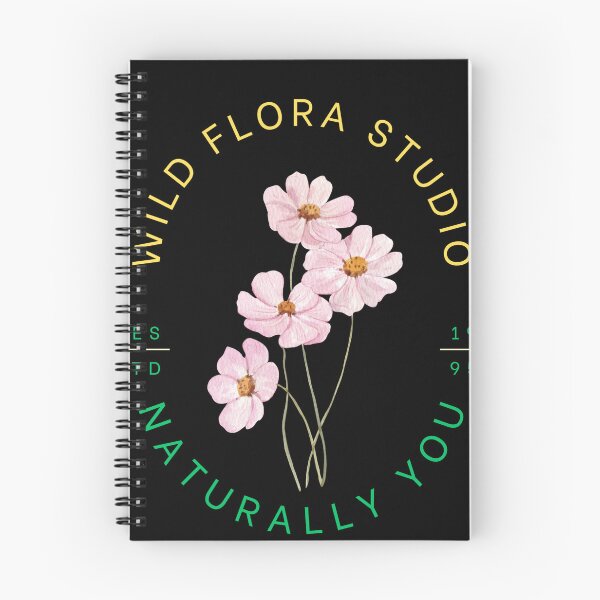 Item preview, Wild Flora Studio – Naturally You Botanical Logo Floral Design designed and sold by BlackTeesArt1.
