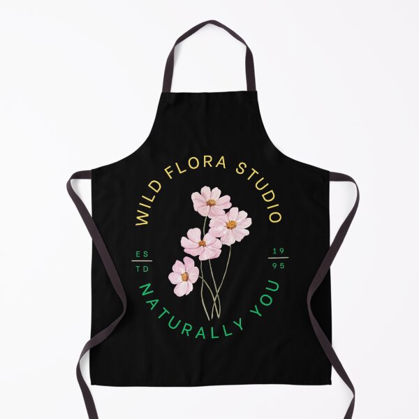 Item preview, Wild Flora Studio – Naturally You Botanical Logo Floral Design designed and sold by BlackTeesArt1.