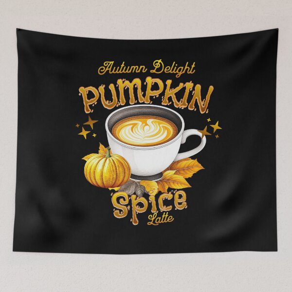 Item preview, Autumn Delight Pumpkin Spice Latte designed and sold by KunoKR.