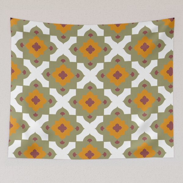 Item preview, Colorful mosaic floor pattern designed and sold by Zineshopz.