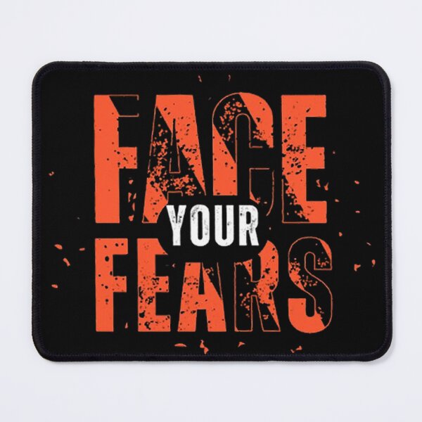 Item preview, Face Your Fears – Motivational Bold Typography Design designed and sold by MR-GOLDEN.
