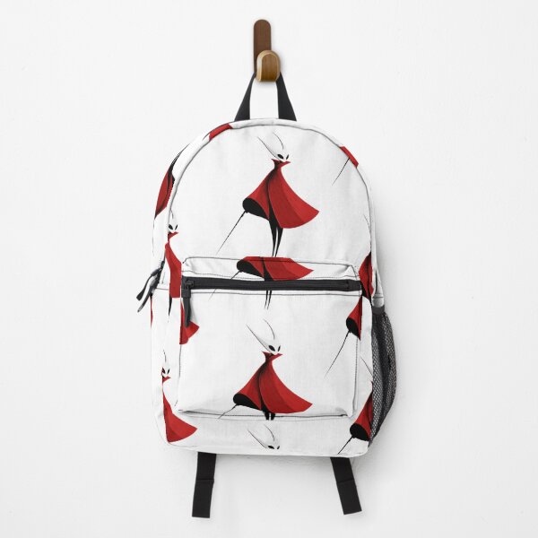 Artikelvorschau, Minimalistische Hornisse in Bewegung – Hollow Knight Silksong Red Cloak Design entworfen und verkauft von VilnaArtPrints.