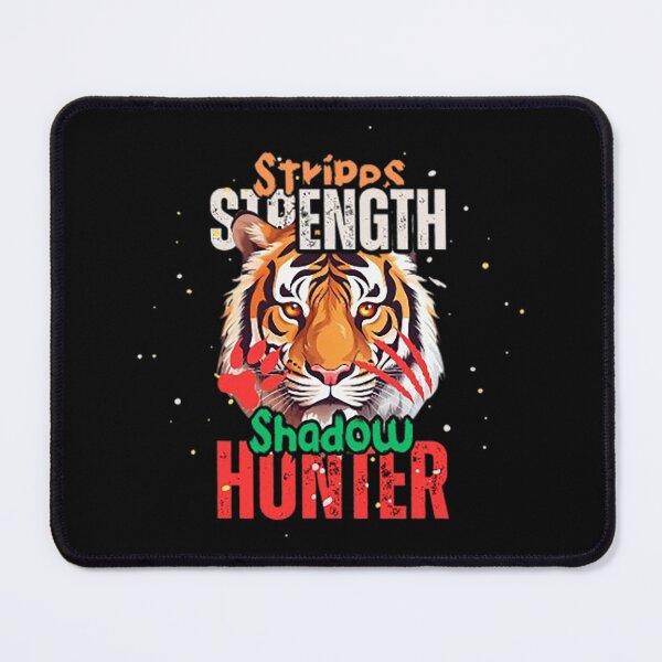 Item preview, Tiger Stripes Strength – Shadow Hunter Jungle Predator Design designed and sold by MR-GOLDEN.