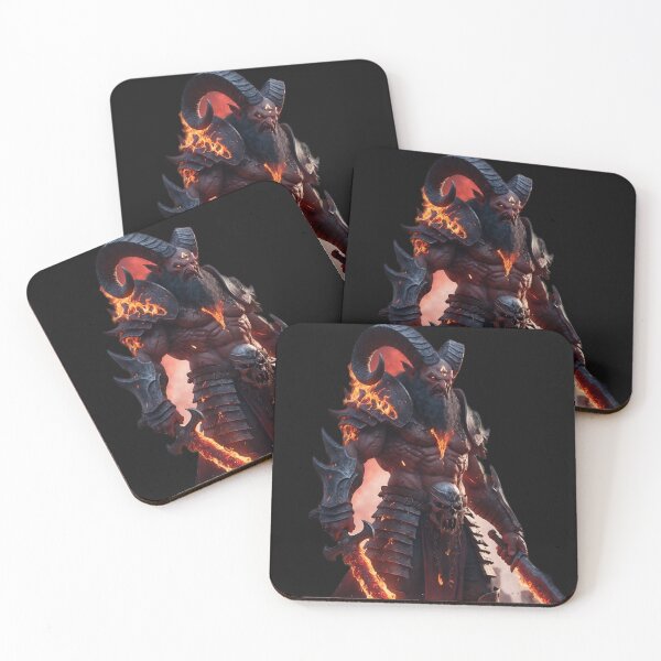 Item preview, Fiery warlord of the underworld. designed and sold by AJTees99.