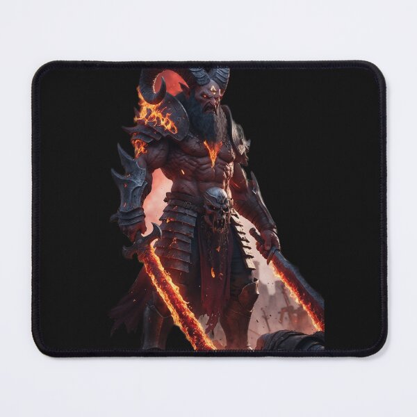 Item preview, Fiery warlord of the underworld. designed and sold by AJTees99.