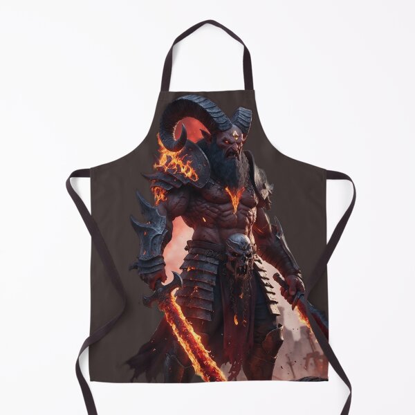 Item preview, Fiery warlord of the underworld. designed and sold by AJTees99.