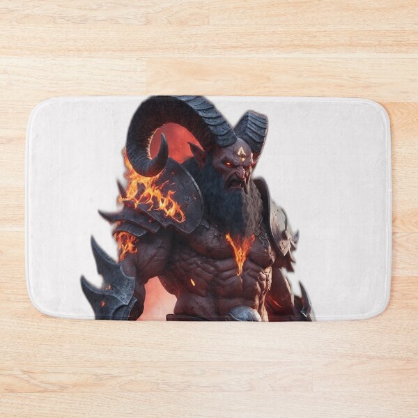 Item preview, Fiery warlord of the underworld. designed and sold by AJTees99.