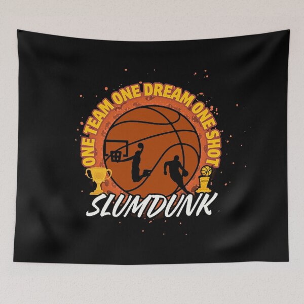 Item preview, Slam Dunk – One Team One Dream One Shot Basketball Design designed and sold by MR-GOLDEN.