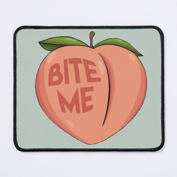 Item preview, Bite me - Peach designed and sold by Shosho133.