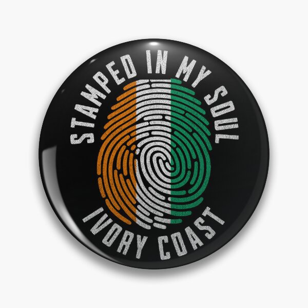 Item preview, Stamped in My Soul Ivory Coast Flag Ivorian Pride designed and sold by chrisrivait.