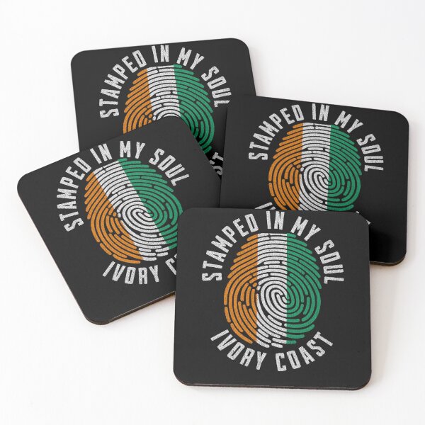 Item preview, Stamped in My Soul Ivory Coast Flag Ivorian Pride designed and sold by chrisrivait.