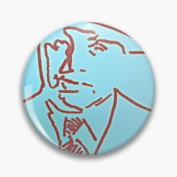 Item preview, Capone Red on Blue  designed and sold by SJHorsfall.