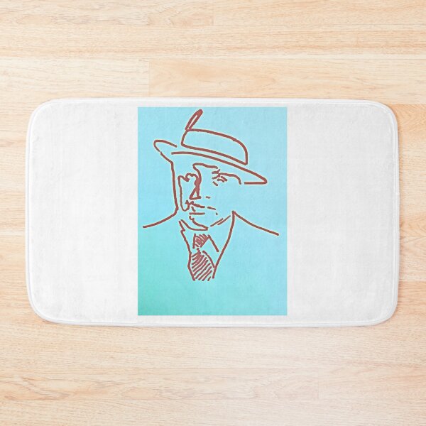Item preview, Capone Red on Blue  designed and sold by SJHorsfall.