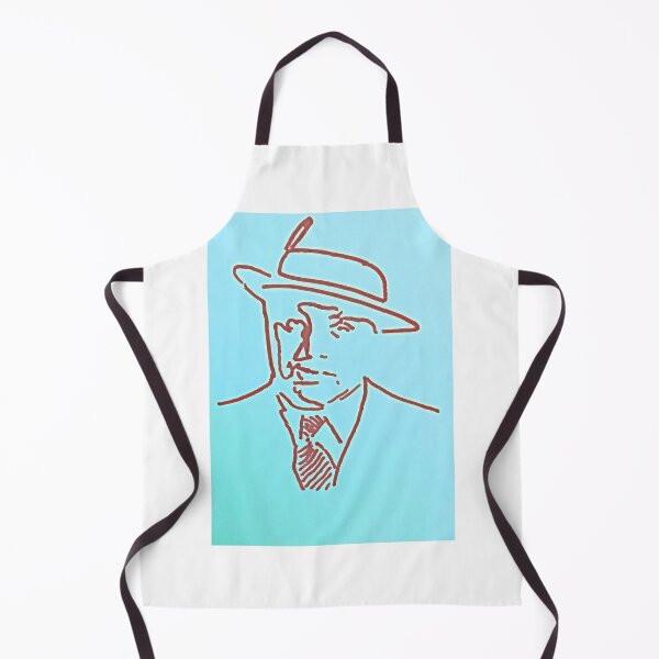 Item preview, Capone Red on Blue designed and sold by SJHorsfall.