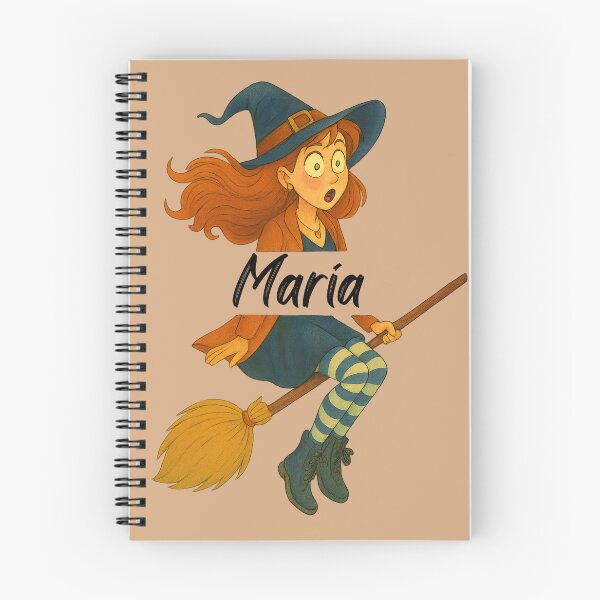 Item preview, Maria Name Customized Halloween Cute Witch designed and sold by Our Bible Journey.