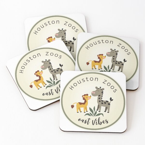 Item preview, Houston Zoo Cute Animals – Minimal Lion and Giraffe designed and sold by Bareradesigns.