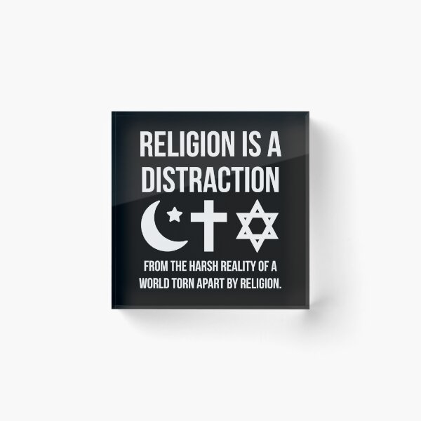 Item preview, Religion is a distraction designed and sold by Rachel the Artist .