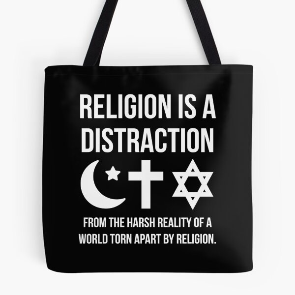 Item preview, Religion is a distraction designed and sold by Rachel the Artist .