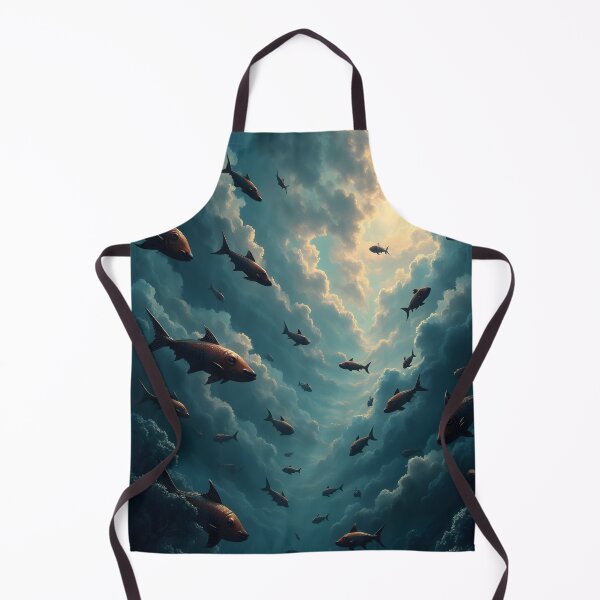 Item preview, Skyward Swim: The Flight of the Fishes designed and sold by oanaunciuleanu.