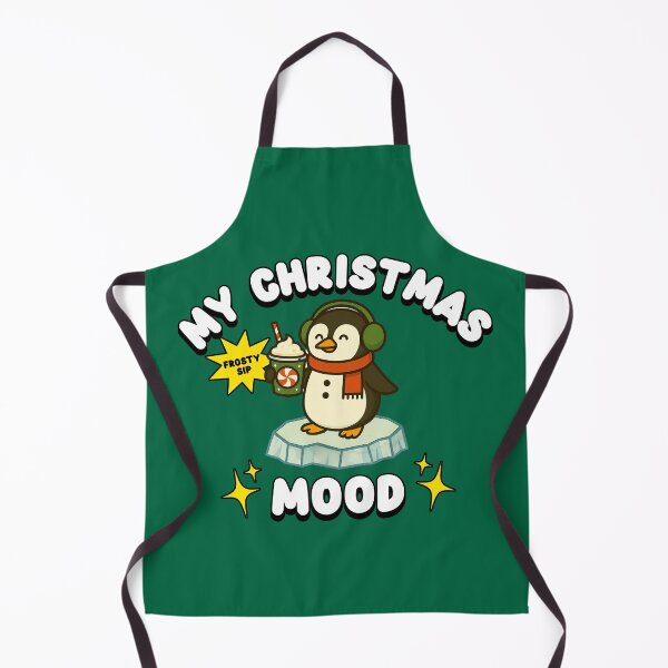 Item preview, My Christmas Mood - Penguin designed and sold by Des1gn4fun.