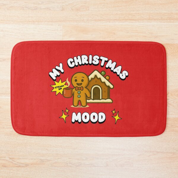 Item preview, My Christmas Mood -Gingerbread Man designed and sold by Des1gn4fun.